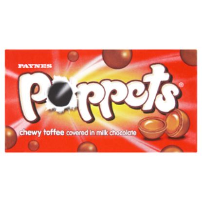 Picture of Poppets Toffee Carton Paynes 39g x36